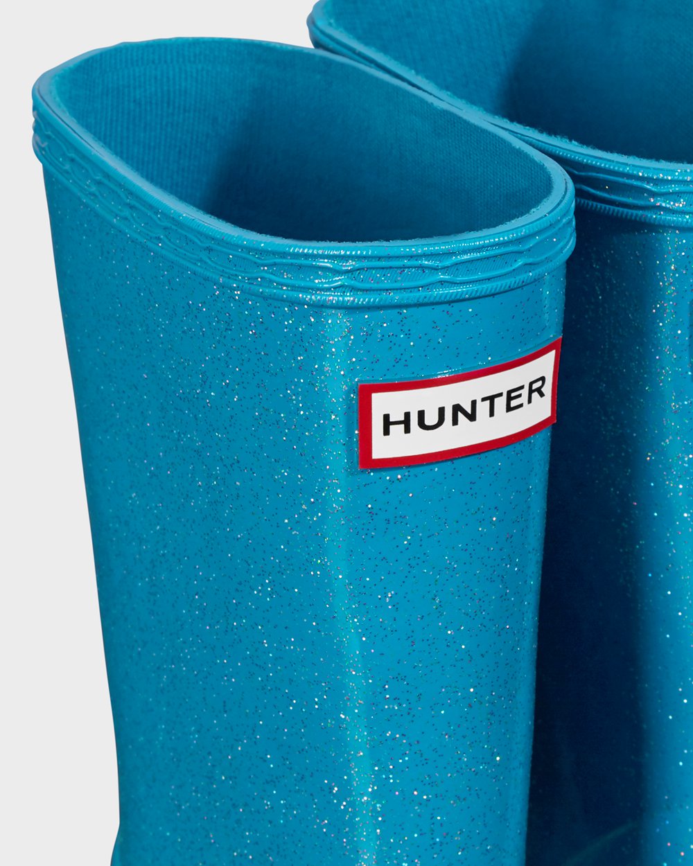 Kids Rain Boots - Hunter Original First Classic Starcloud (42NLZMRIY) - Blue